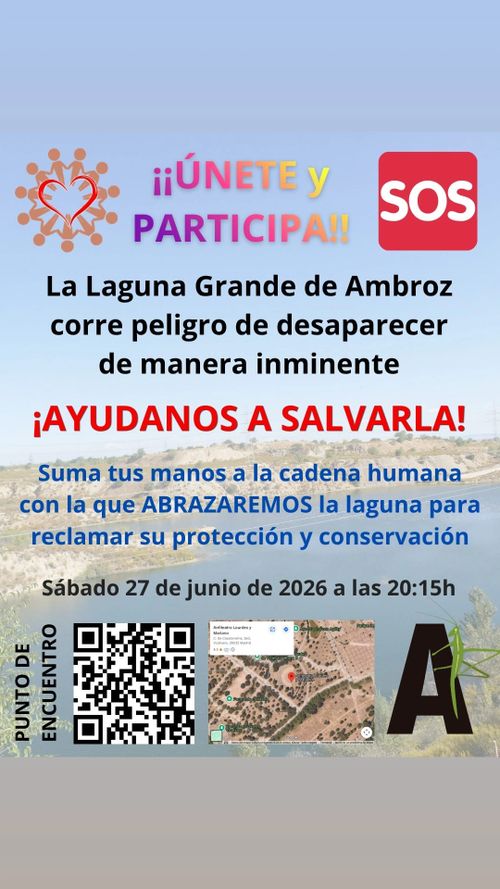 Abraza la Laguna de Ambroz 