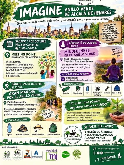 Aniversario 1 millón de árboles por el cambio climático