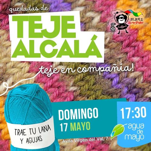 ¡Comparte un buen rato tejiendo en compañía!