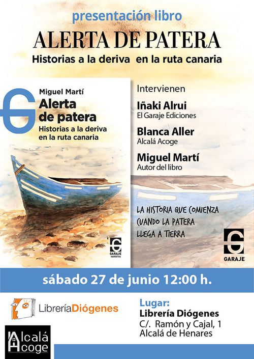 Presentación libro: ALERTA DE PATERA