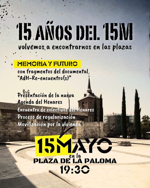 15 años del 15M: Acampada Alcalá