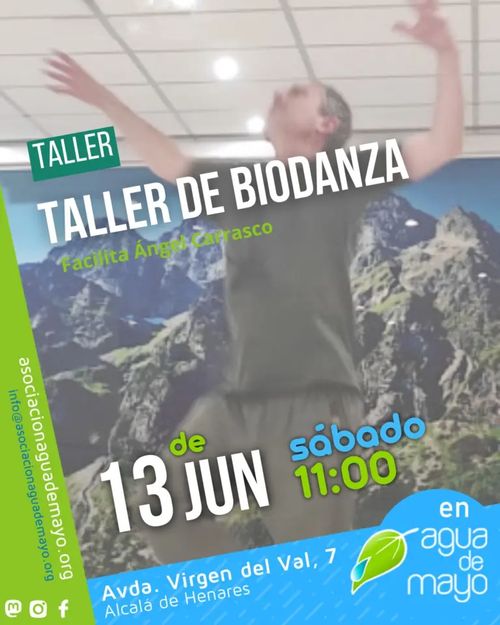 Taller de Biodanza facilitado por Ángel Carrasco