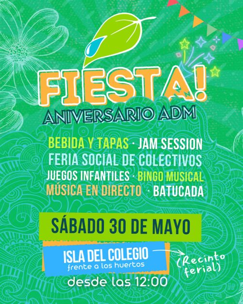 Fiesta aniversario Agua de mayo!